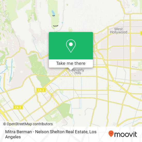 Mitra Berman - Nelson Shelton Real Estate map