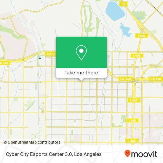 Cyber City Esports Center 3.0 map