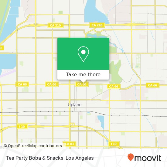 Tea Party Boba & Snacks map