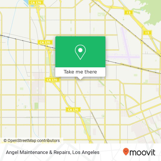 Mapa de Angel Maintenance & Repairs