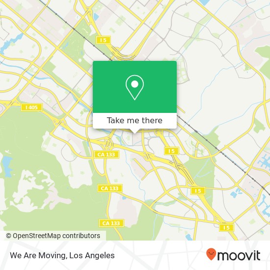 We Are Moving map