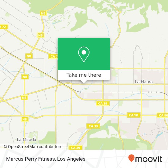 Marcus Perry Fitness map