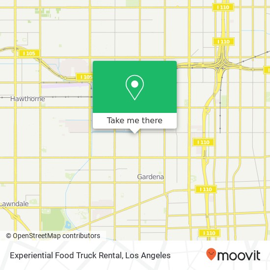 Experiential Food Truck Rental map
