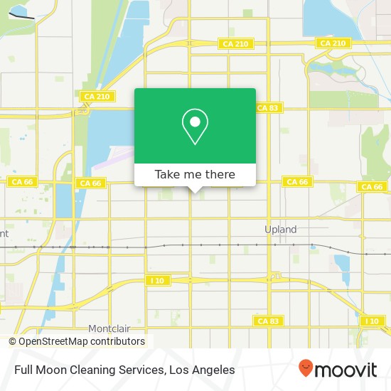 Full Moon Cleaning Services map