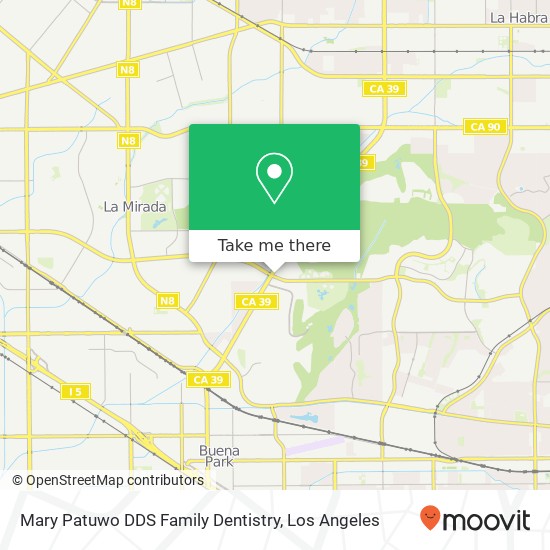 Mapa de Mary Patuwo DDS Family Dentistry