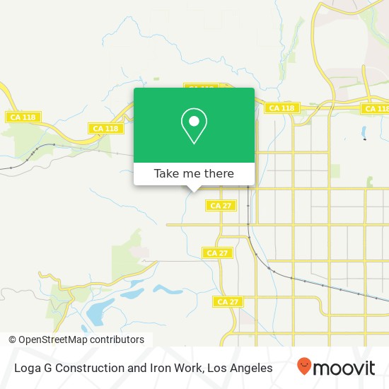 Loga G Construction and Iron Work map
