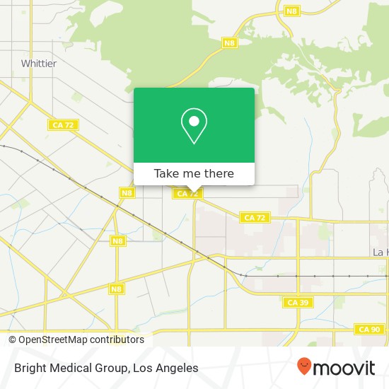 Mapa de Bright Medical Group