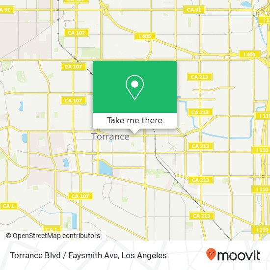 Mapa de Torrance Blvd / Faysmith Ave