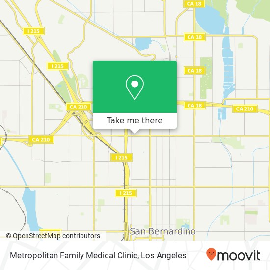 Metropolitan Family Medical Clinic map