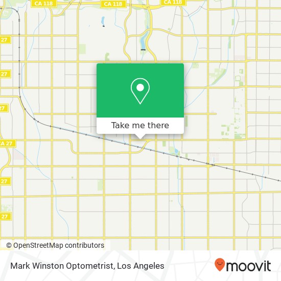 Mark Winston Optometrist map