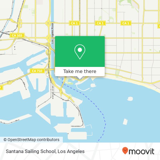 Santana Sailing School map