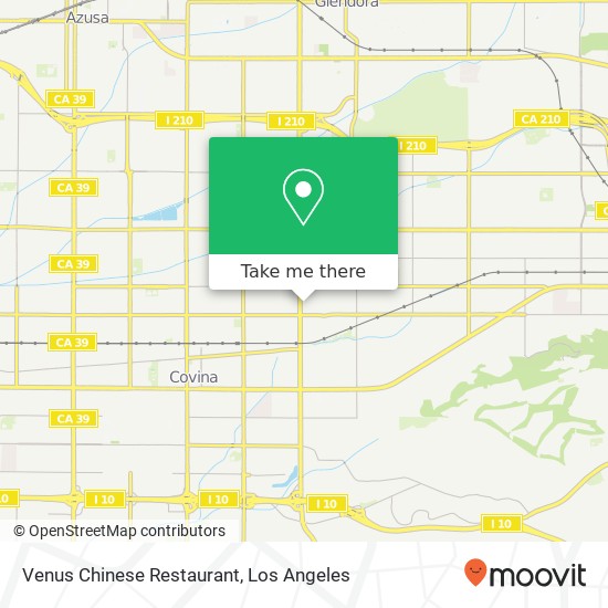 Mapa de Venus Chinese Restaurant