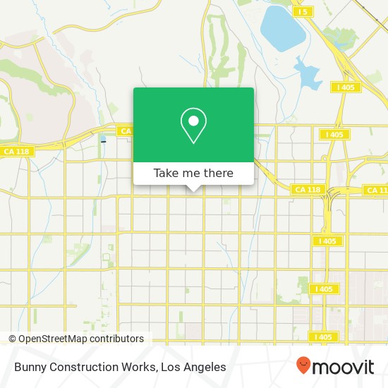 Bunny Construction Works map