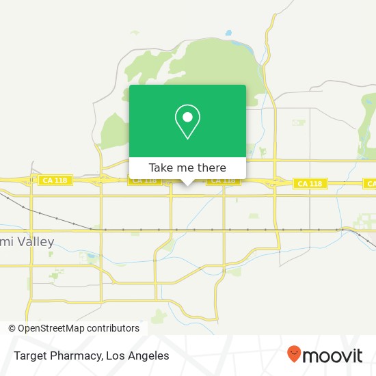 Mapa de Target Pharmacy