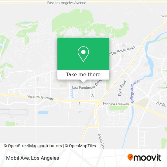 Mobil Ave map