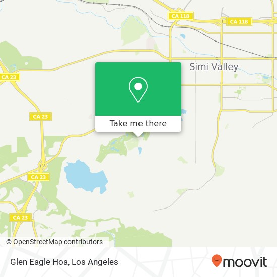 Mapa de Glen Eagle Hoa