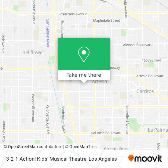 3-2-1 Action! Kids' Musical Theatre map