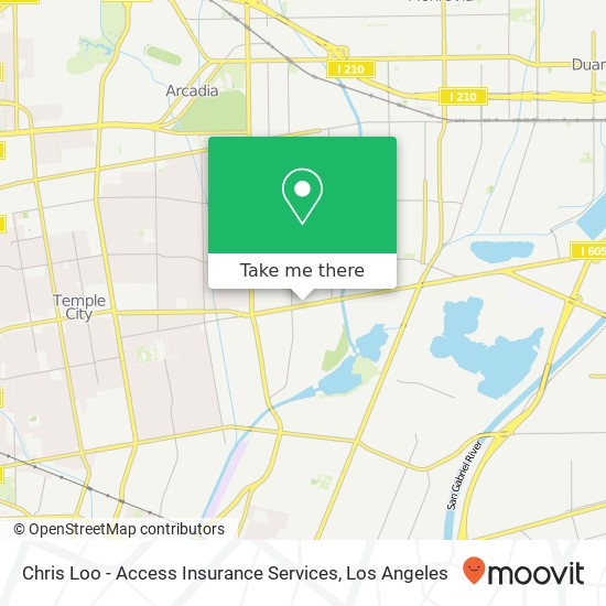 Chris Loo - Access Insurance Services map