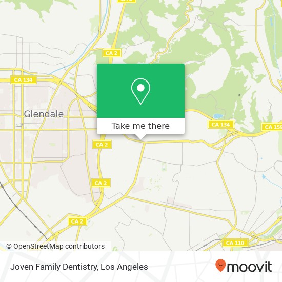 Joven Family Dentistry map