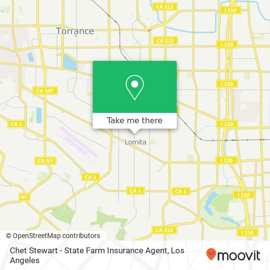 Chet Stewart - State Farm Insurance Agent map