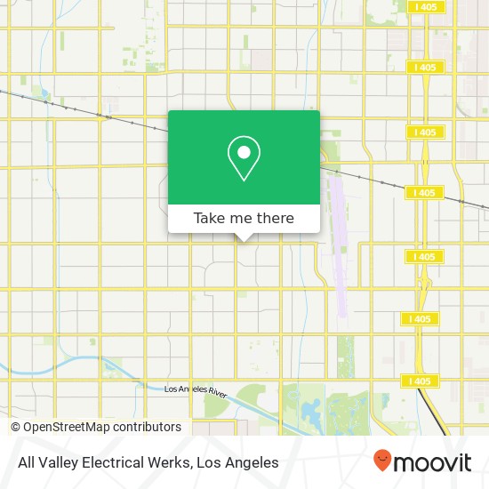 All Valley Electrical Werks map