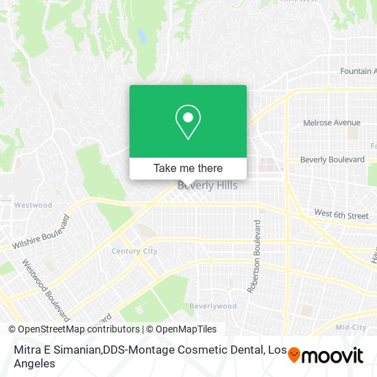 Mapa de Mitra E Simanian,DDS-Montage Cosmetic Dental