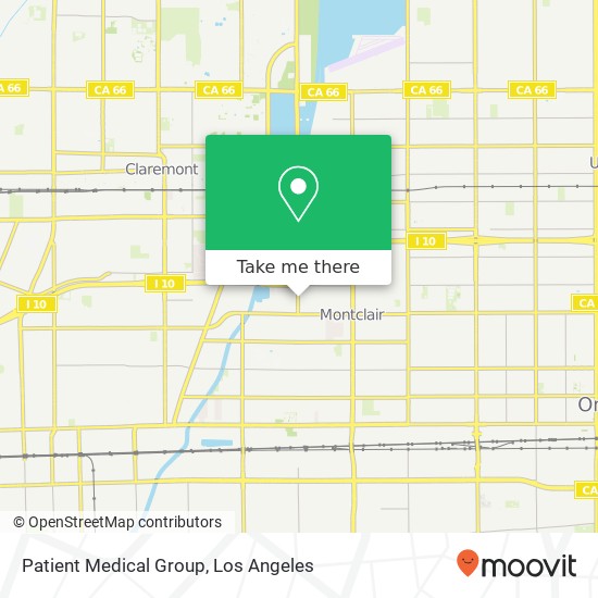 Patient Medical Group map