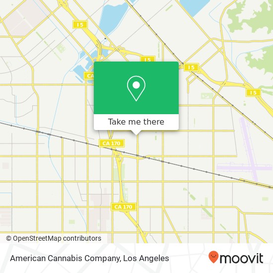 Mapa de American Cannabis Company