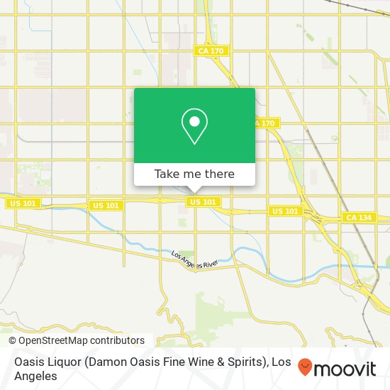 Oasis Liquor (Damon Oasis Fine Wine & Spirits) map