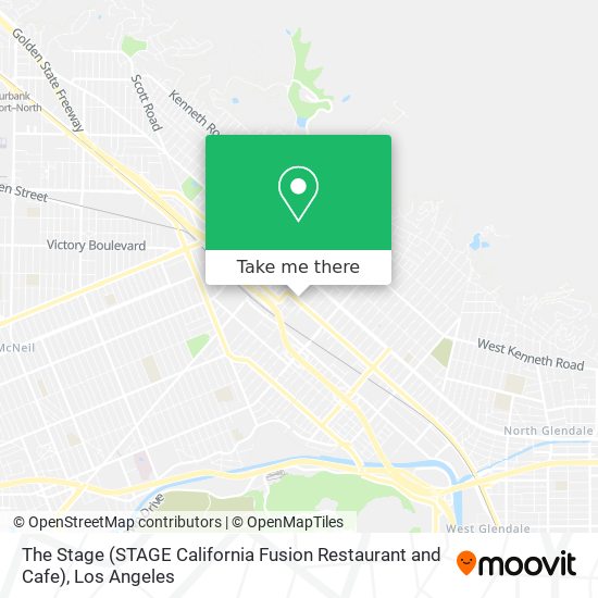 The Stage (STAGE California Fusion Restaurant and Cafe) map
