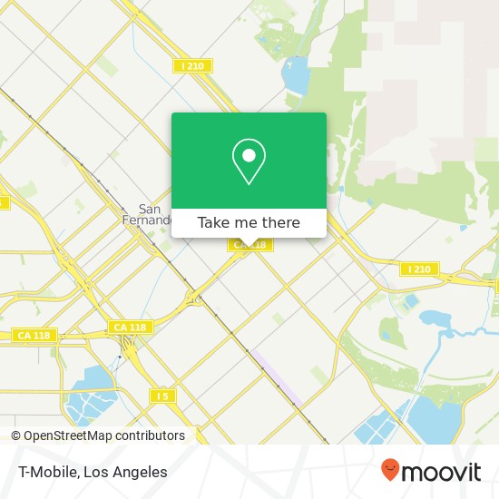 Mapa de T-Mobile