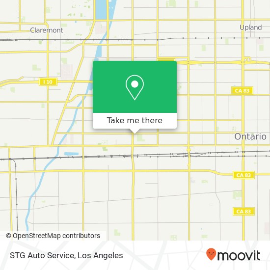 STG Auto Service map