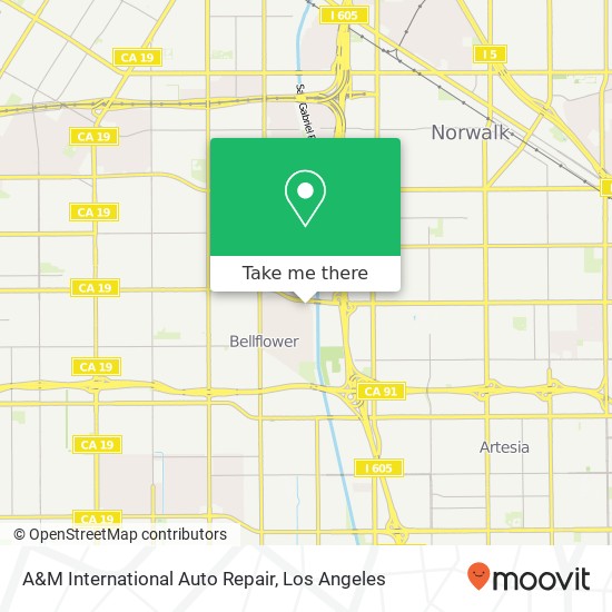A&M International Auto Repair map