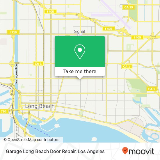 Garage Long Beach Door Repair map