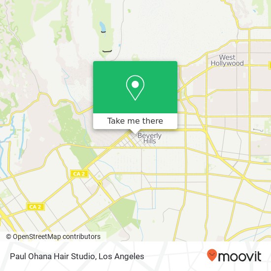 Paul Ohana Hair Studio map