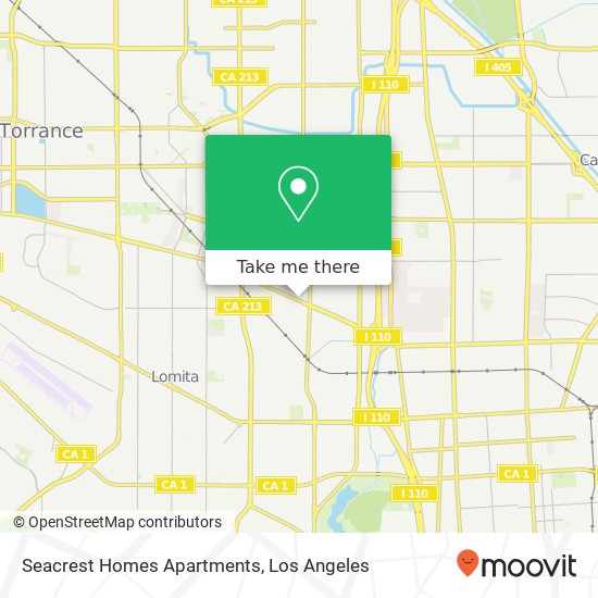 Mapa de Seacrest Homes Apartments