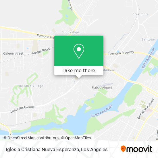 Mapa de Iglesia Cristiana Nueva Esperanza