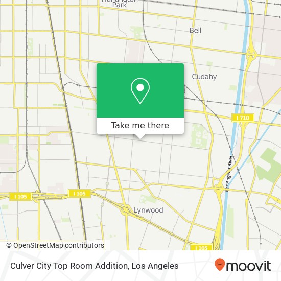 Culver City Top Room Addition map