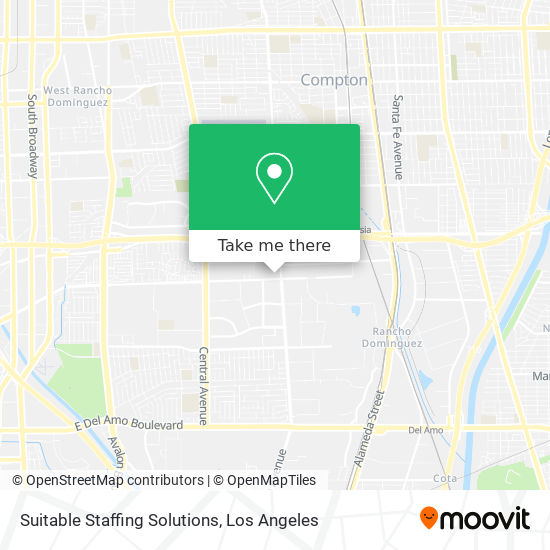 Suitable Staffing Solutions map