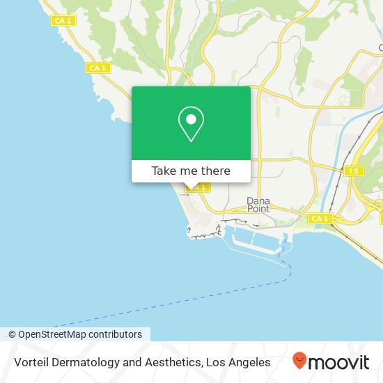 Mapa de Vorteil Dermatology and Aesthetics