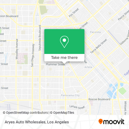 Aryes Auto Wholesales map