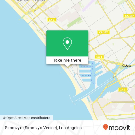 Simmzy's (Simmzy's Venice) map