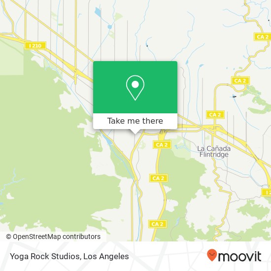 Yoga Rock Studios map