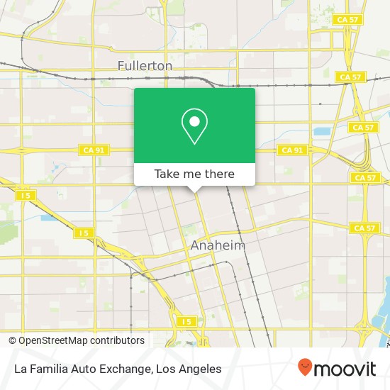 La Familia Auto Exchange map