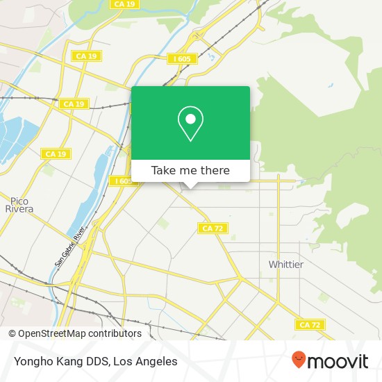 Mapa de Yongho Kang DDS