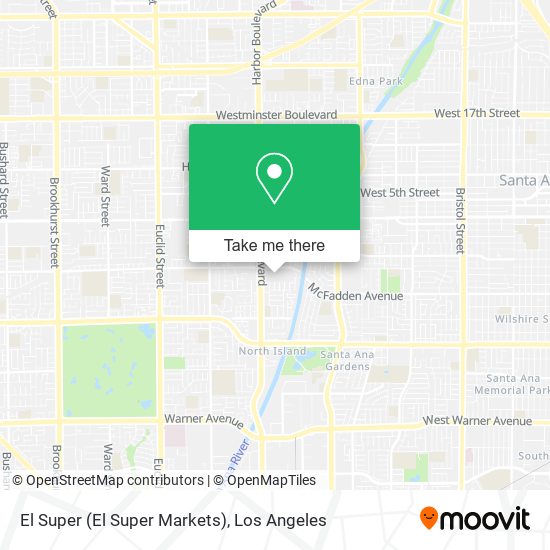 El Super (El Super Markets) map