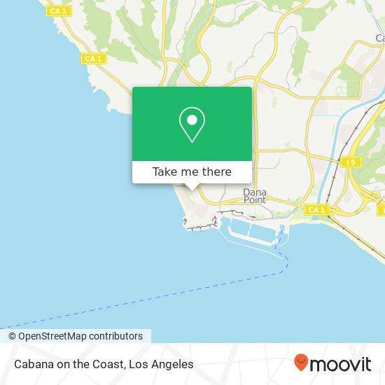 Mapa de Cabana on the Coast