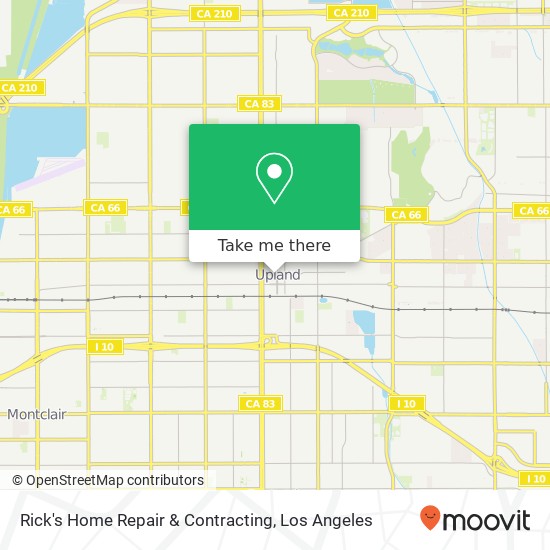 Rick's Home Repair & Contracting map