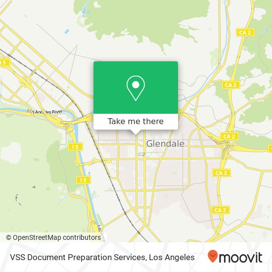 VSS Document Preparation Services map