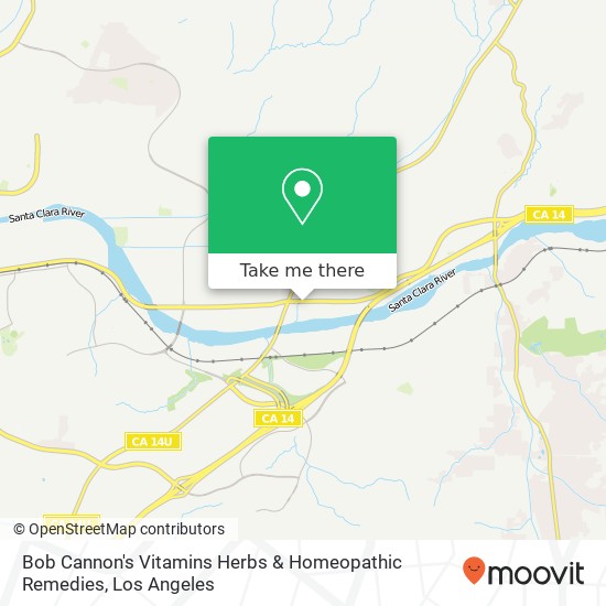 Bob Cannon's Vitamins Herbs & Homeopathic Remedies map